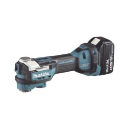Multiherramienta Oscilante Inalámbrica de 18V, incluye 2 Baterías  BL1850B de 5.0 A, Cargador DC18RC, Accesorios y