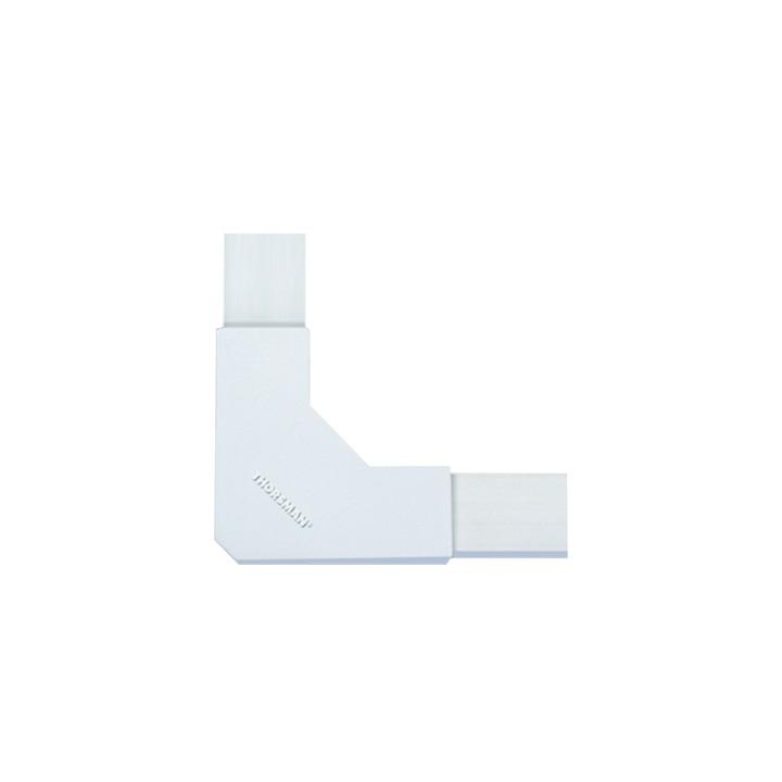 Sección en "L" color blanco de PVC auto extinguible, para canaleta TMK1720 (5230-02001)