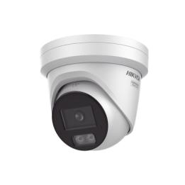 [Dual Light + ColorVu 3.0 + HikAI] Turret IP 6 Megapixel / Lente 2.8 mm / 30 mts IR + Luz Blanca / 2 Microfonos