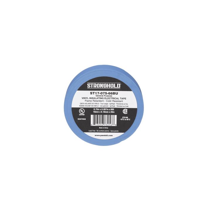 Cinta Eléctrica STRONGHOLD para Aislar, de PVC, Uso General Reparación y Mantenimiento, Grosor de 0.18mm (7 mil),