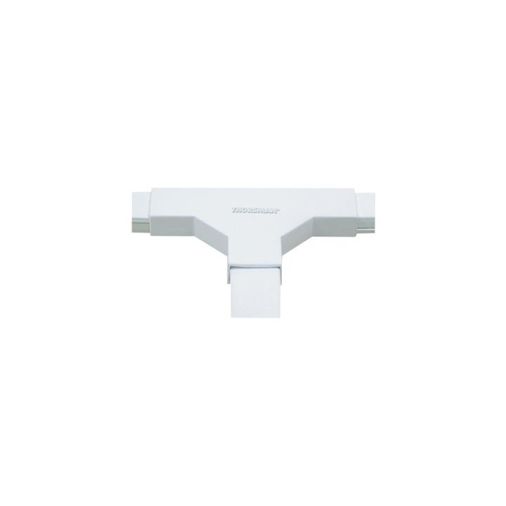 Sección en "T" color blanco de PVC auto extinguible, para canaleta TMK1720 (5240-02001)