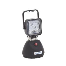 Lámpara de trabajo de mano, con batería recargable y montaje magnético, IP67