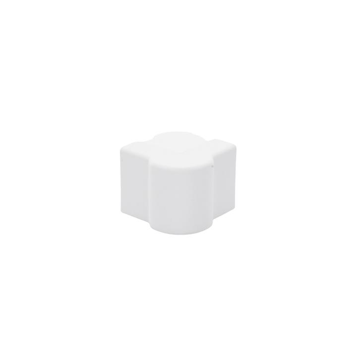 Esquinero exterior blanco para canaleta PT48 (6110-01002)