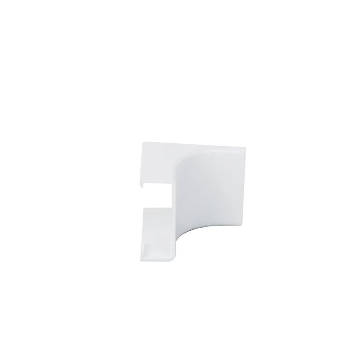 Esquinero interior blanco de PVC auto extinguible, para canaleta PT48 (6120-01002