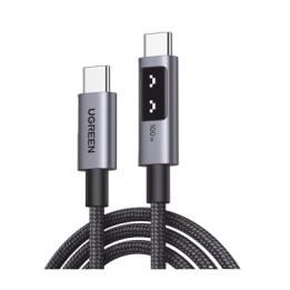 Cable USB-C a USB-C | 1 Metro | Carga Rápida de hasta 100W | Transferencia de datos 480 Mbps | PD3.0 | QC4.0/3.0/2.0 |