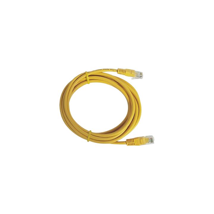 Cable de Parcheo UTP Cat5e - 7.0 Metros (22.97 Pies) - Amarillo