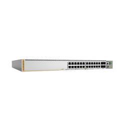 Switch PoE+ Stackeable Capa 3, 20 puertos 10/100/1000 Mbps + 4 x 100M/1G/2.5/5G-T + 4 puertos SFP+ 10 G, hasta 740 W,