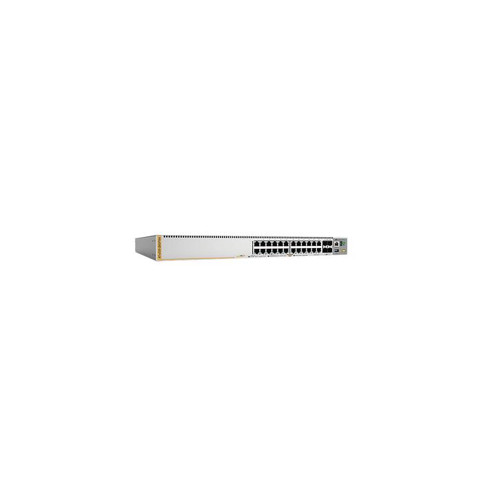 Switch PoE+ Stackeable Capa 3, 20 puertos 10/100/1000 Mbps + 4 x 100M/1G/2.5/5G-T + 4 puertos SFP+ 10 G, hasta 740 W,
