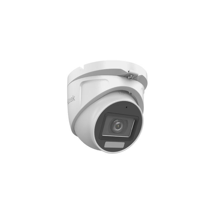 [Dual Light + ColorVu] Turret TURBOHD 2 megapixel / 30 mts IR + 20 mts luz blanca/ Lente 2.8 (100° de Visión) /