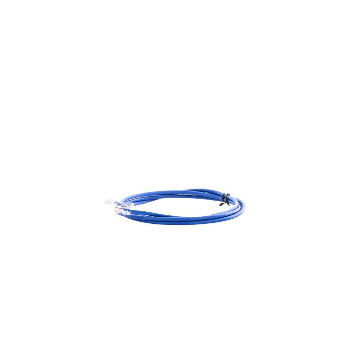 Cable de Parcheo UTP Categoría 5e, con Plug Modular en Cada Extremo - 2 Metros (6.56 Pies) - Azul