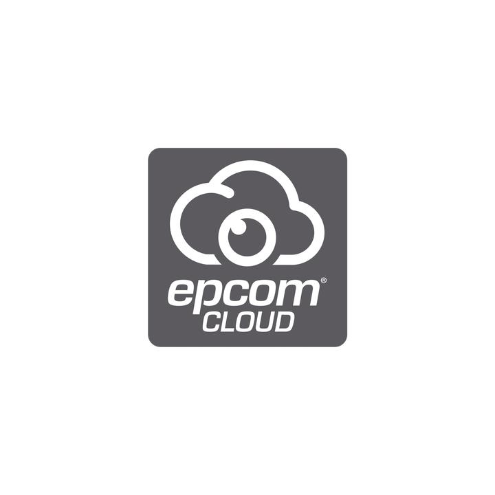 Suscripción Anual Epcom Cloud / Grabación en la nube para 1 canal de video a 2MP con 180 días de retención /