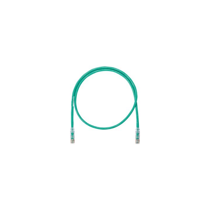 Cable de Parcheo UTP Categoría 6, con Plug Modular en Cada Extremo - 2 Metros (6.56 Pies) - Verde