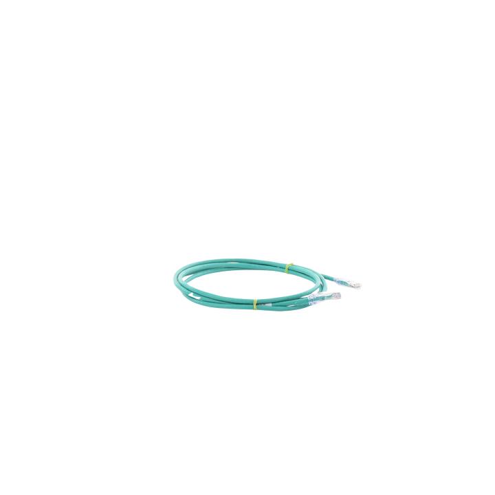 Cable de Parcheo UTP Categoría 6, con Plug Modular en Cada Extremo - 2 Metros (6.56 Pies) - Verde