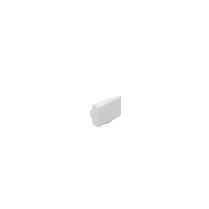 Tapa final color blanco de PVC auto extinguible, para canaleta TMK1720 (5290-02001)