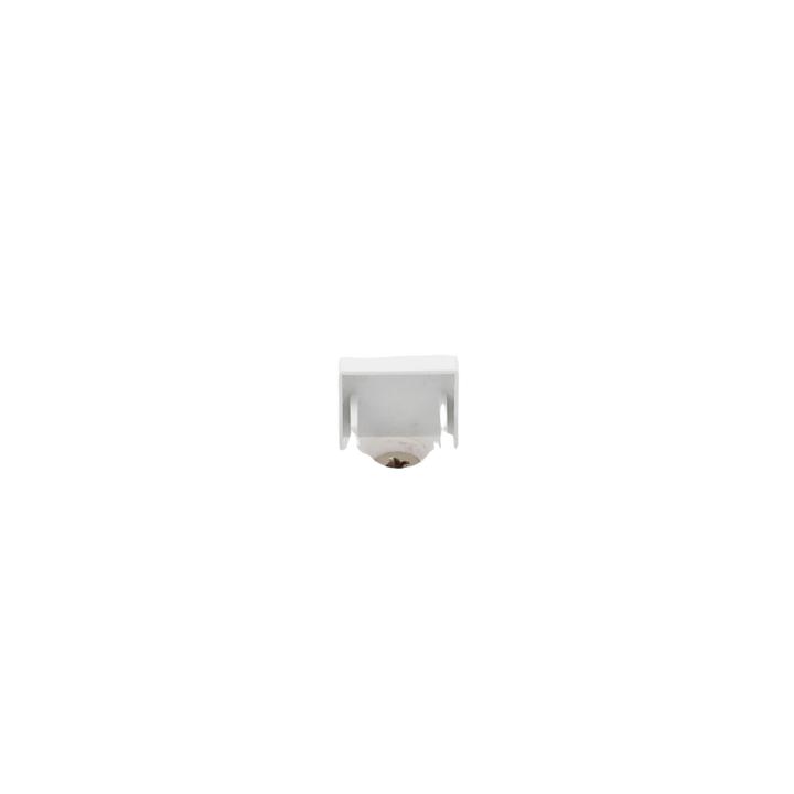 Tapa final color blanco de PVC auto extinguible, para canaleta TMK1720 (5290-02001)