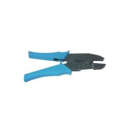 Pinzas Individuales para Plegar Conectores de Anillo. Requiere Juego de Mordarzas de acuerdo al Diámetro del Cable y