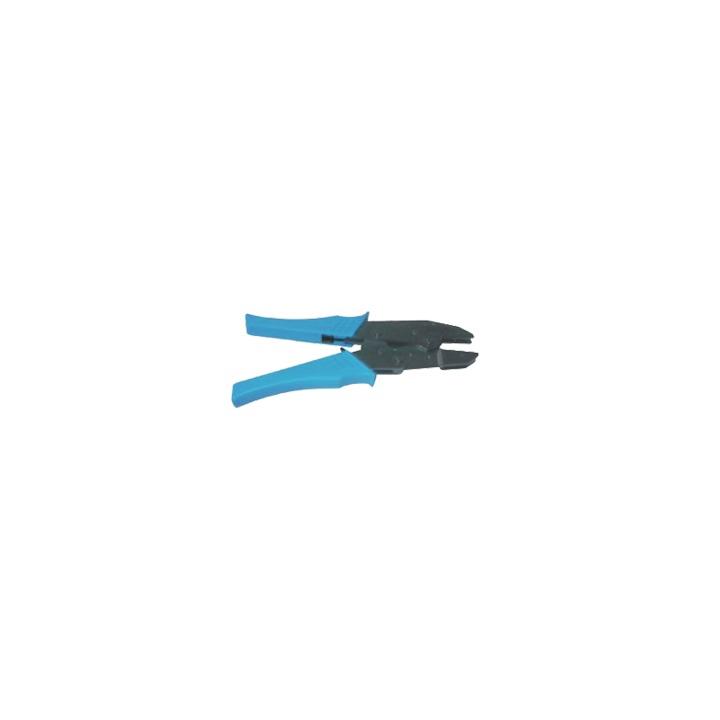 Pinzas Individuales para Plegar Conectores de Anillo. Requiere Juego de Mordarzas de acuerdo al Diámetro del Cable y