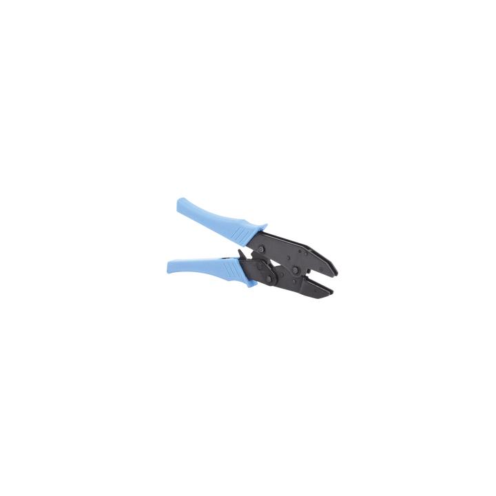 Pinzas Individuales para Plegar Conectores de Anillo. Requiere Juego de Mordarzas de acuerdo al Diámetro del Cable y