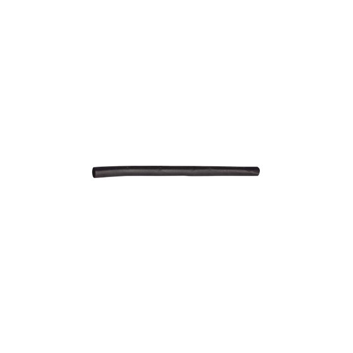 Tubo Termoencogible (Termofit) Negro de 1.2 m, 1/2" de Diámetro, Reduce de 2:1, Poliolefina.