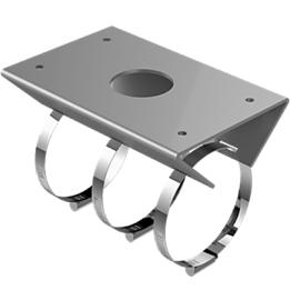 Montaje de Poste  para Exterior / Compatible con PTZ HIKVISION / epcom / HiLook
