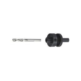 Árbol Adaptador de 3/8  para Broca Sierra de 9/16" a 1-1/8".