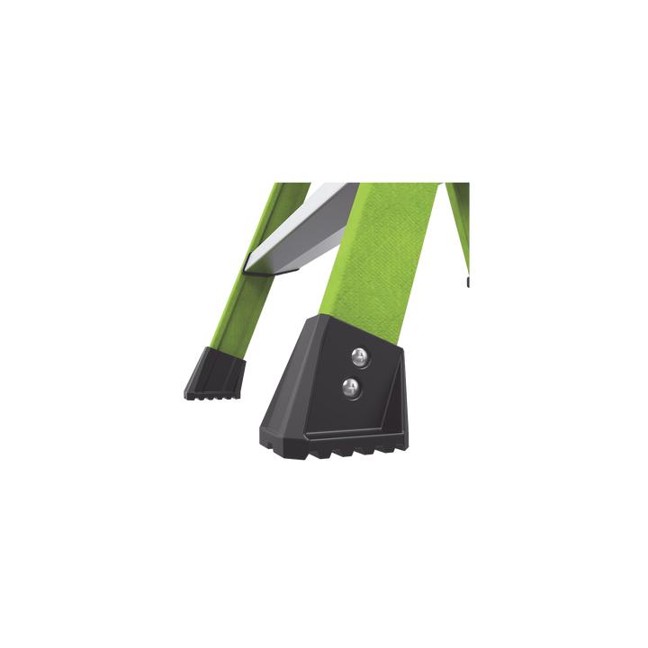 Escalera Plegable 2 Peldaños de Fibra de Vidrio / Tamaño 66 cm ( 2' 2").