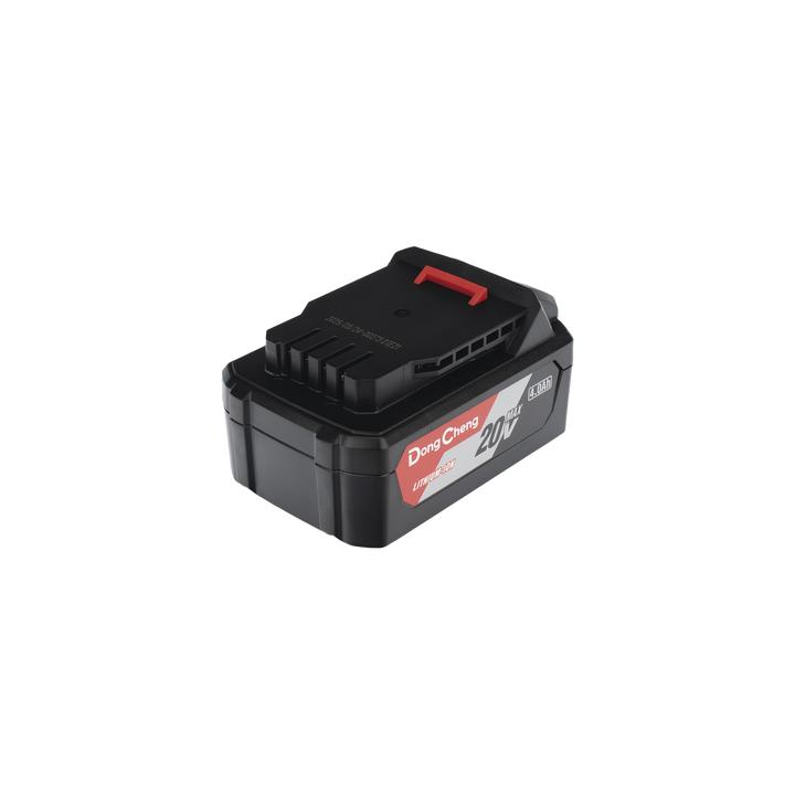 Batería de Litio 20V 4.0Ah / Indicador LED de Carga / Diseño Deslizable / Compatible con Herramientas DONGCHENG 20V