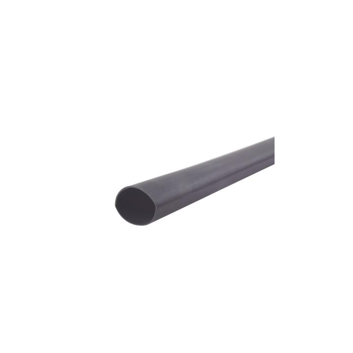 Tubo Termoencogible (Termofit) Negro de 1.2 m, 3/8" de Diámetro, Reduce de 2:1, Poliolefina.