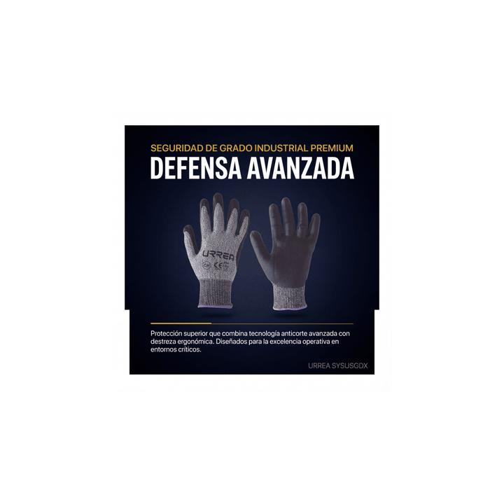 Guantes talla extra grande supraneema con recubrimiento de nitrilo.