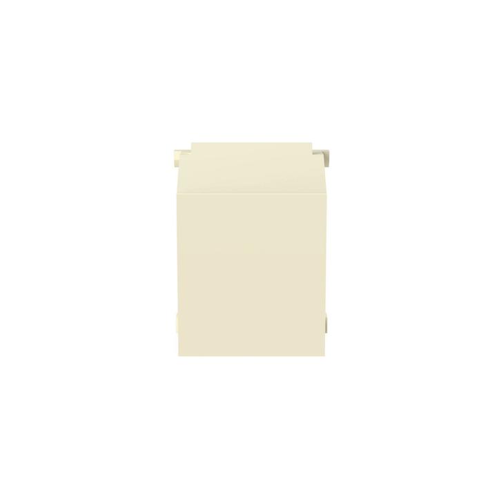 Módulo de Tapa Ciega (Inserto Ciego), Tipo Keystone, Color Marfil, 1 Pieza