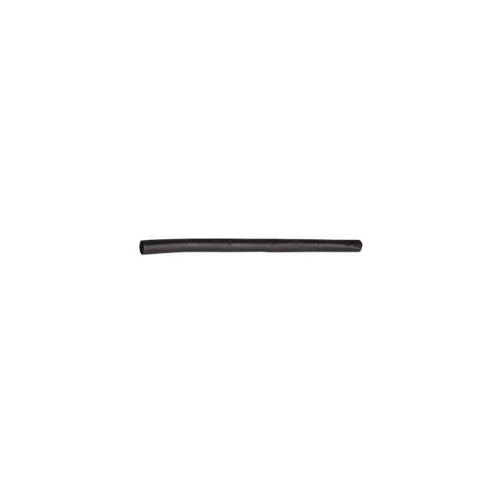 Tubo Termoencogible (Termofit) Negro de 1.2 m, 3/32" de Diámetro, Reduce de 2:1, Poliolefina.
