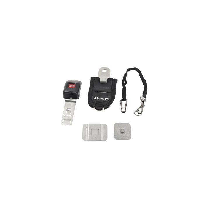 Soporte de Seguridad en Cinturón para Tablets Universales.
