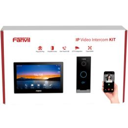Kit Videoportero IP / Estación Interior i504W + Frente de Calle i60 / Pantalla Táctil 7" HD / Videollamadas