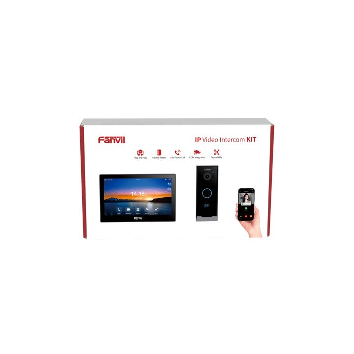 Kit Videoportero IP / Estación Interior i504W + Frente de Calle i60 / Pantalla Táctil 7" HD / Videollamadas
