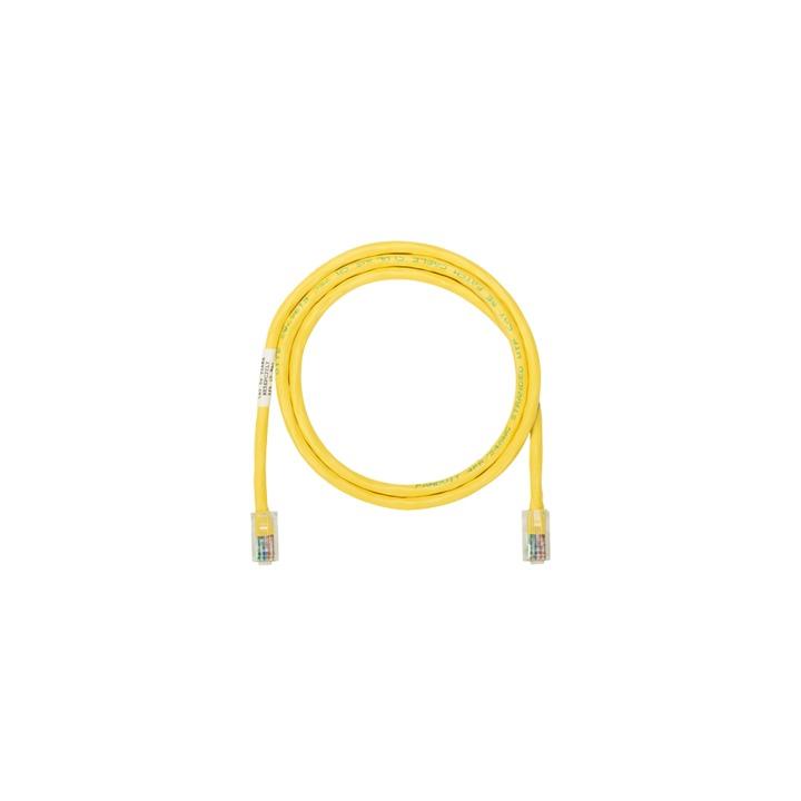 Cable de Parcheo UTP Categoría 5e, con Plug Modular en Cada Extremo - 1.5 Metros (4.92 Pies) - Amarillo