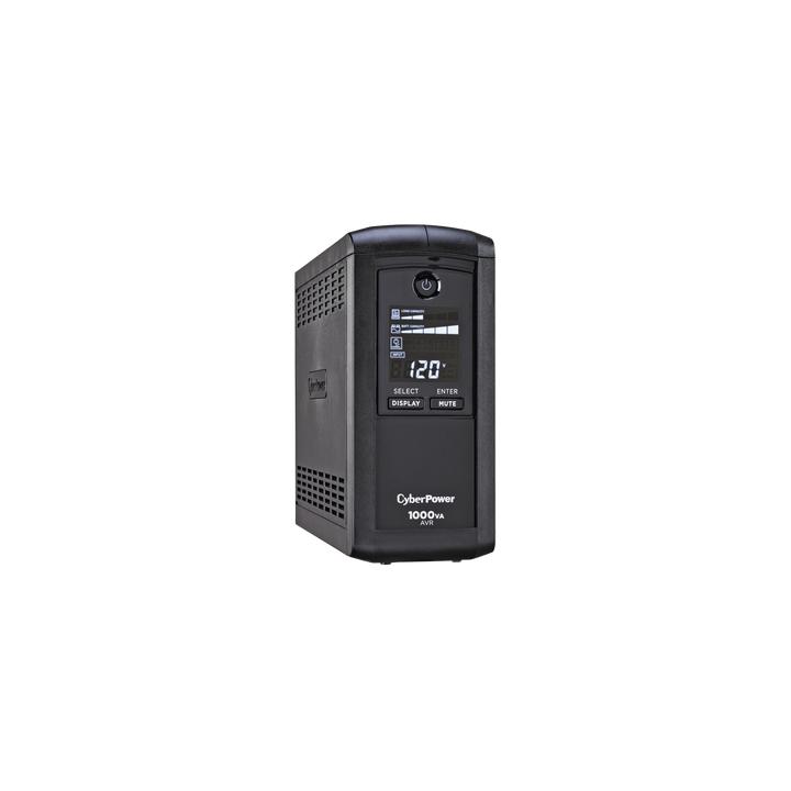 UPS de 1000 VA/600 W, Topología Línea Interactiva, Entrada 120 Vca NEMA 5-15P, Tipo Mini Torre, Con 9 Tomas NEMA 5-15R