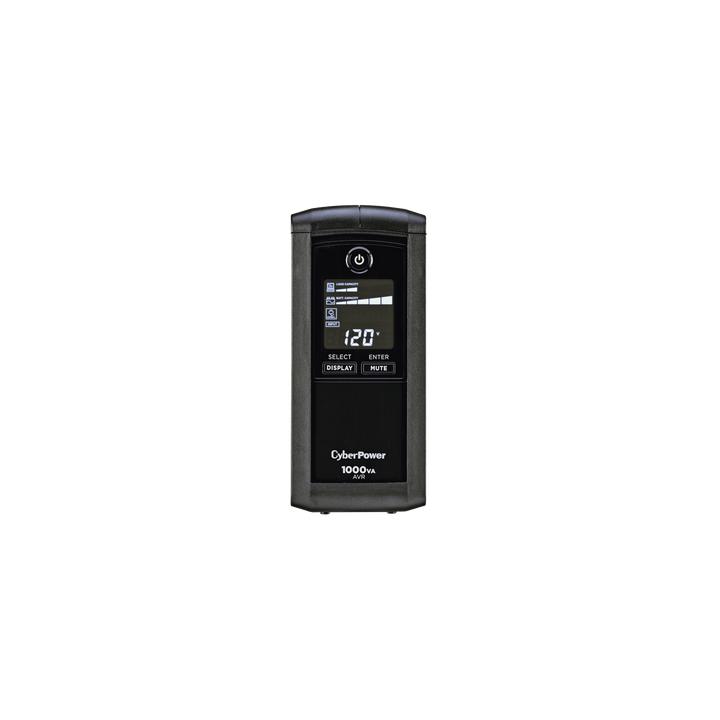 UPS de 1000 VA/600 W, Topología Línea Interactiva, Entrada 120 Vca NEMA 5-15P, Tipo Mini Torre, Con 9 Tomas NEMA 5-15R