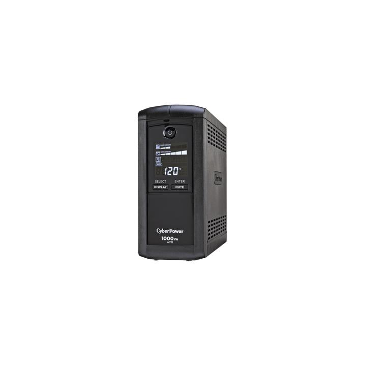 UPS de 1000 VA/600 W, Topología Línea Interactiva, Entrada 120 Vca NEMA 5-15P, Tipo Mini Torre, Con 9 Tomas NEMA 5-15R
