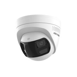 [PROTECCIÓN ACTIVA] Turret IP 6Megapixel / 2 Lentes de 2.8 mm (Imagen Panorámica 180°) / 30 mts IR / Exterior IP67 /