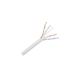 Bobina de Cable UTP 305 Metros (1000 Pies) de Cobre, NetKey, Reelex, Gris, Categoría 6 (24 AWG), 1000Mbps, PVC (CM),