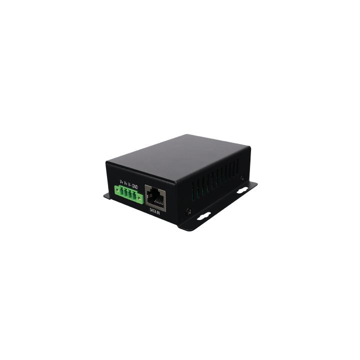 Inyector PoE Industrial / Ideal para Aplicaciones Solares / Entrada 9-42 Vcc / Salida PoE 48V / Conexión plug and play
