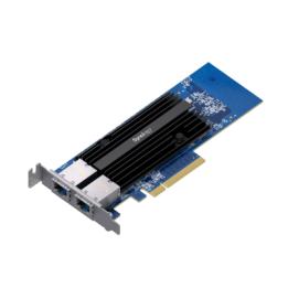 Adaptador de Red Synology E10G30-T2 | Doble Puerto 10 GbE | PCIe 3.0 x8 | Compatible con Synology | Link Aggregation.