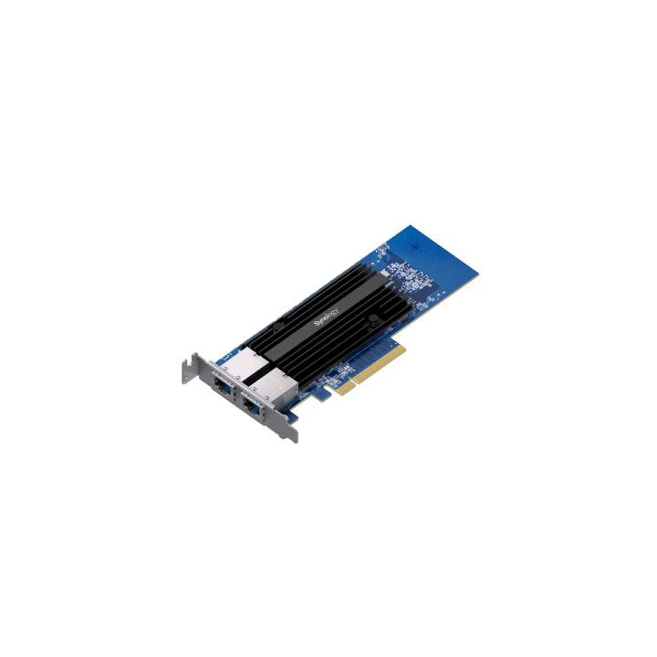 Adaptador de Red Synology E10G30-T2 | Doble Puerto 10 GbE | PCIe 3.0 x8 | Compatible con Synology | Link Aggregation.