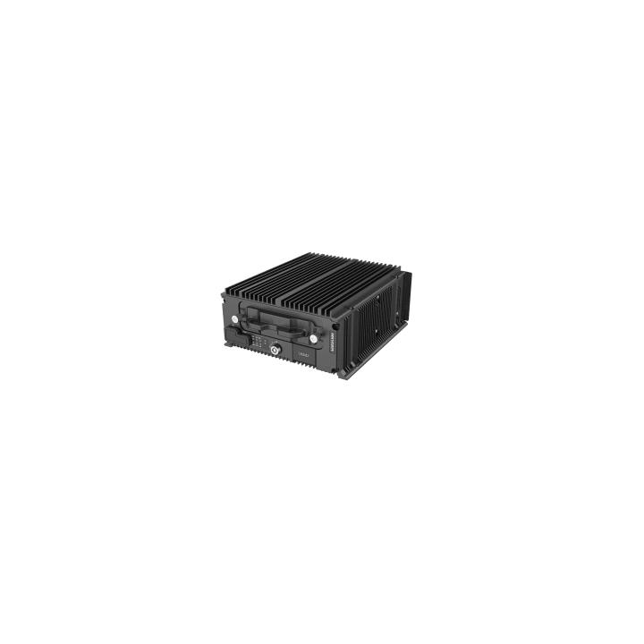 DVR Móvil 1080p Hibrido / 8 Canales IP + 8 Canales TURBOHD / GPS y GLONASS / ADAS / DSM / SSD y HDD / H.265