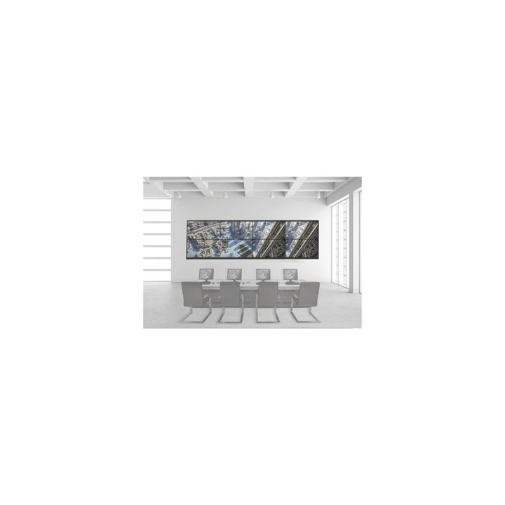 Kit Videowall 4x2 / Incluye 8 Pantallas de 55" / Decoder / Base de Pared
