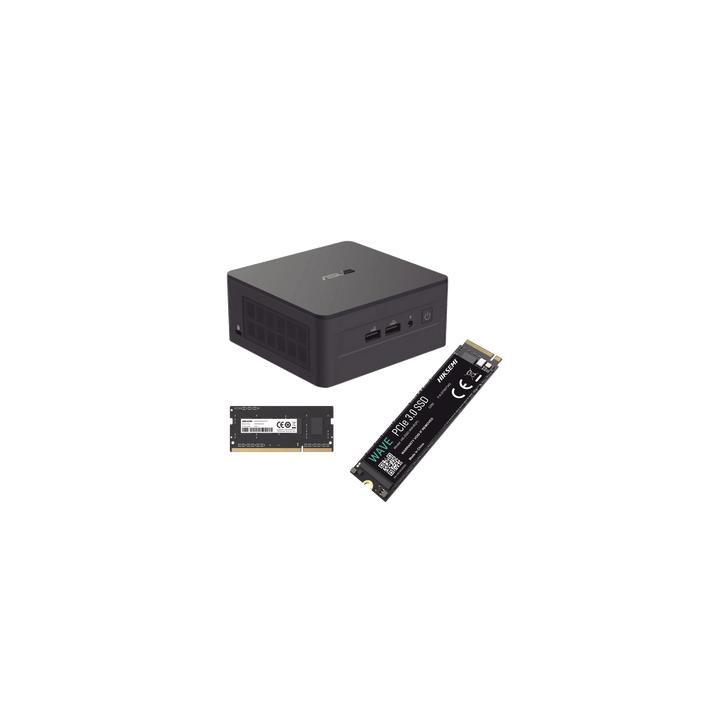 Kit / Mini PC NUC Barebone / Core i5 -1340P (13 Gen) / WiFi 6 y 2.5 GbE / Bluetooth / 16 GB RAM / 512 GB SSD / Sin S.O.