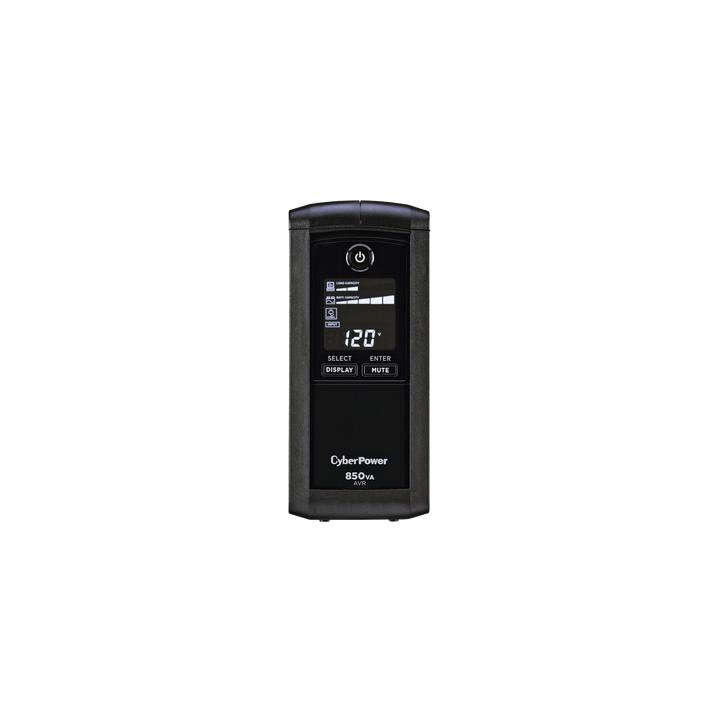UPS de 850 VA/510 W, Topología Línea Interactiva, Entrada 120 Vca NEMA 5-15P, Tipo Mini Torre, Con 9 Tomas NEMA 5-15R