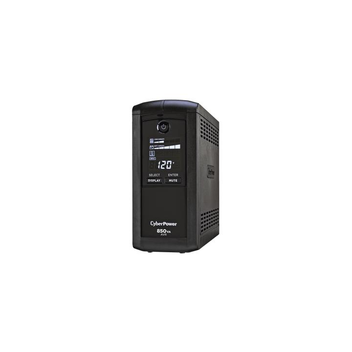 UPS de 850 VA/510 W, Topología Línea Interactiva, Entrada 120 Vca NEMA 5-15P, Tipo Mini Torre, Con 9 Tomas NEMA 5-15R