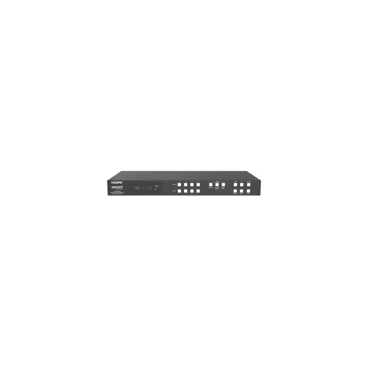 Switch de Video Matrix 4x4 HDMI 2.0 | 18Gbps Ancho de Banda | 4K2K@60Hz Resolución | 4 Entradas 4 Salidas HDMI | Audio