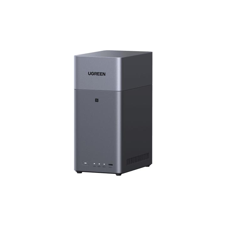 NAS UGREEN NASync DH2300 / Procesador RK3576 / 4GB  / 32GB eMMC / 2 Bahías SATA / JBOD-Basic-RAID 0-RAID 1 / Puerto